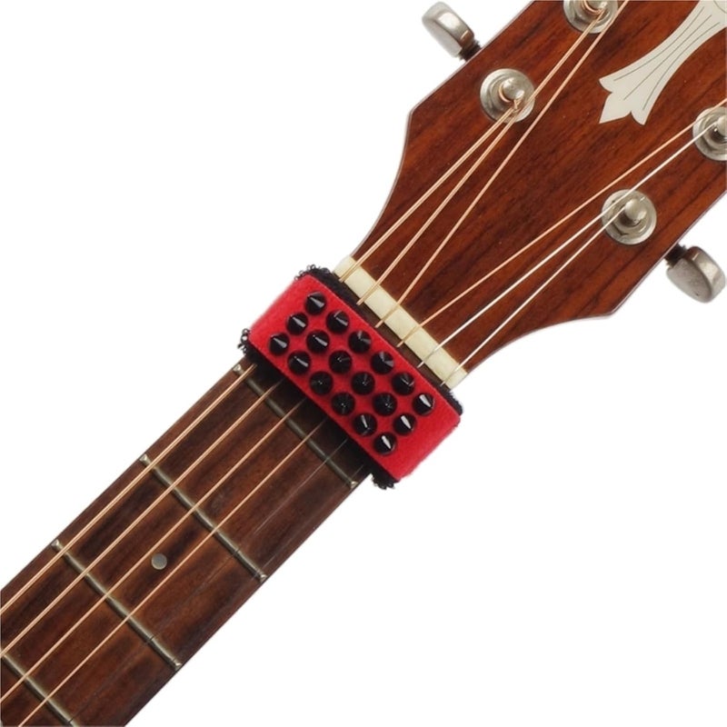 String Mute Damper 2pcs Guitar Strings Mute Muter Dampener For Sound Reduction(Black) - Image 5
