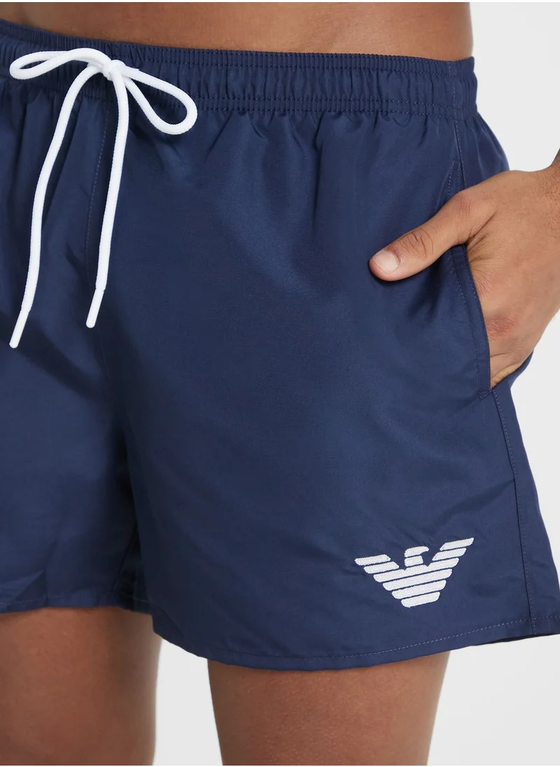 EMPORIO ARMANI Logo Swimshorts