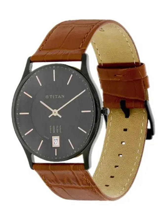 تيتان Titan Grey Dial Analog Watch with Date Function for Men