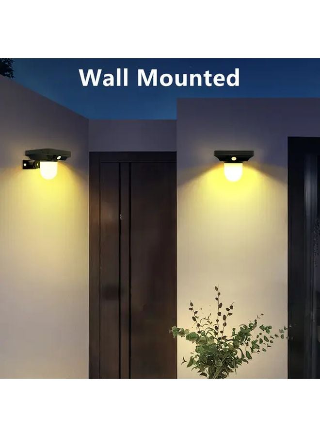 1 قطعة ضوء استشعار حركة خارجي بالطاقة الشمسية مقاوم للماء IP65 إضاءة دافئة للحديقة - Image 5