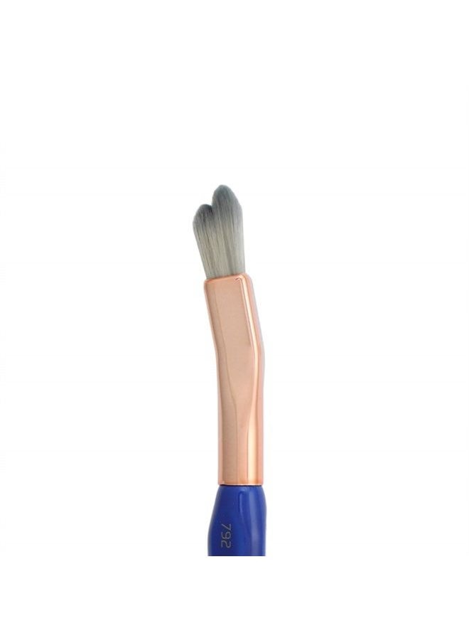 Bdellium Tools Bdellium Tools Professional Makeup Brush Golden Triangle Series - Eye Double Dome Blender 792  - Image 5