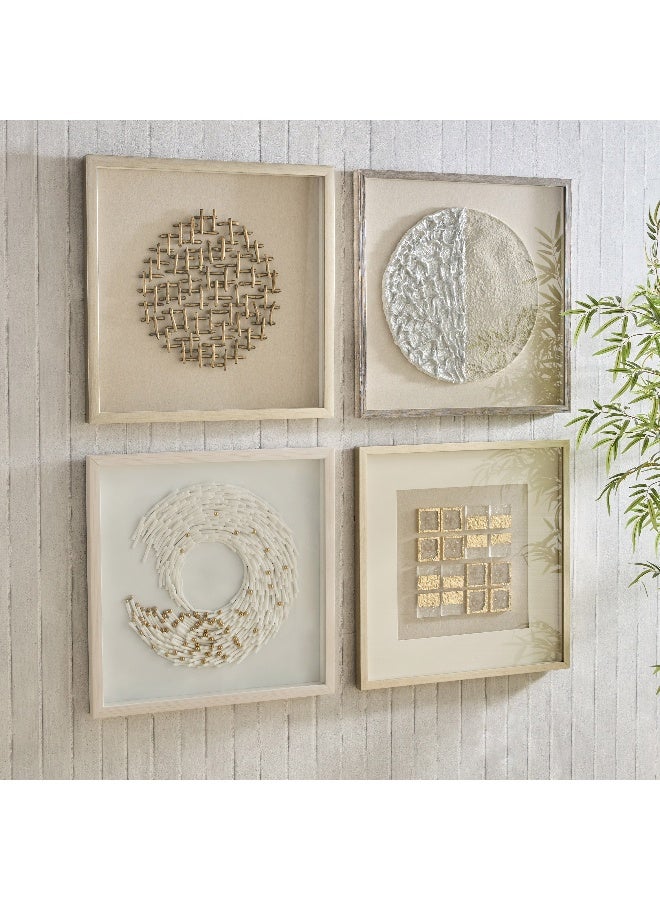 Home Box فن صندوق الظل الموجة البيضاء لتزيين المنزل - Image 4