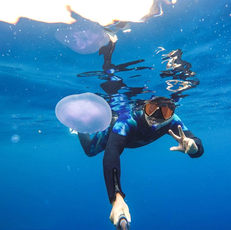 EXP VISION Snorkel Diving Mask Panoramic HD Swim Mask, Anti-Fog Scuba Diving Goggles,Tempered Glass Dive Mask Adult Youth Swim Goggles with Nose Cover for Diving, Snorkeling, Swimming (Black Frame-Red Lens) - Image 5