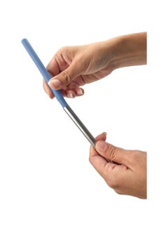 joie The Resusable Silicon/Stainless steel, straw on the go, with cleaning brush and silicon carry case, Assorted 1 Piece.  - Image 3
