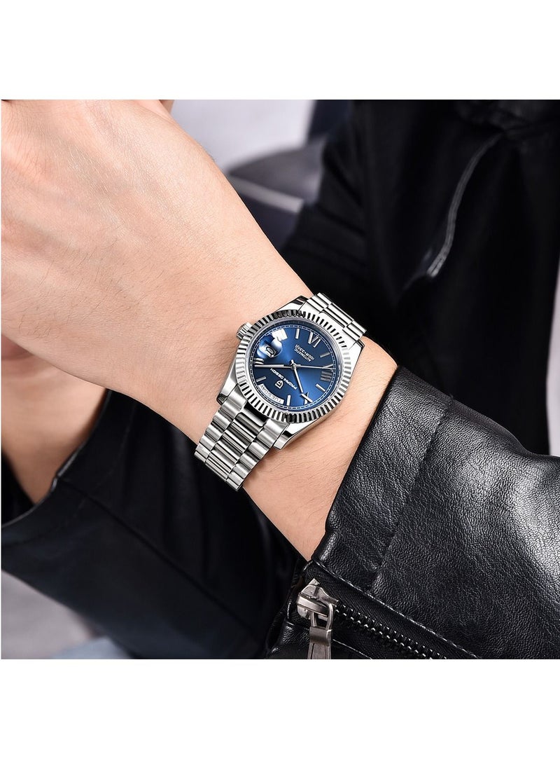 PAGANI DESIGN - Men’s Luxury Automatic Watches,Stainless Steel Sapphire Glass 100M Waterproof Mechanical Wristwatch ST16 Japanese Movement Business Watch Gift for Men - Image 1