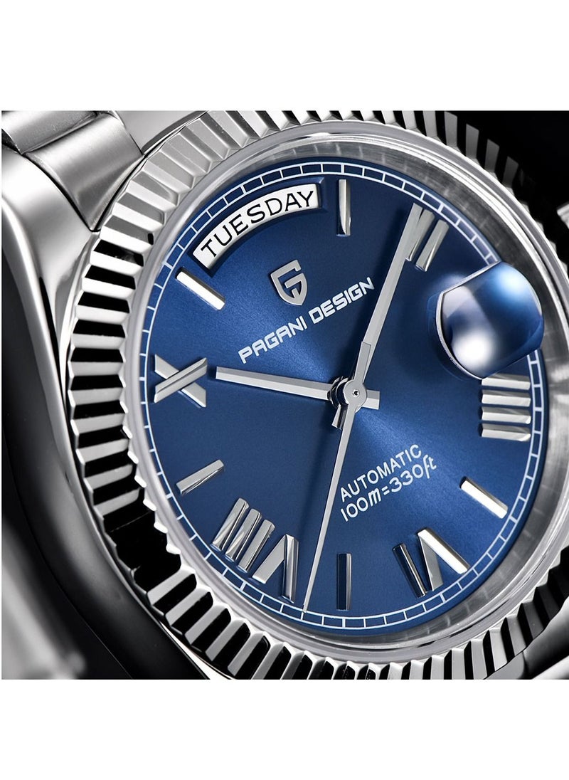 PAGANI DESIGN - Men’s Luxury Automatic Watches,Stainless Steel Sapphire Glass 100M Waterproof Mechanical Wristwatch ST16 Japanese Movement Business Watch Gift for Men - Image 1