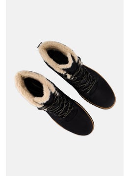 TOMS Women Mojave Lace Up Ankle Boots, Black  - Image 4