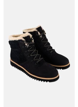 TOMS Women Mojave Lace Up Ankle Boots, Black  - Image 1