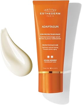 Institut Esthederm Adaptasun Sun Cream Moderate Sun Protection Face Moisturiser 50ml - Image 3