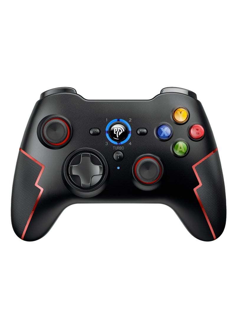 EasySMX - EasySMX Wireless PC Game Controller with High Accuracy Hall Triggers, Long Life Buttons, Comfort Design - Bluetooth Controller Joystick Compatible with PS3/Android/iPhone/iPad/Switch/Stesm Deck/Tesla - Image 1