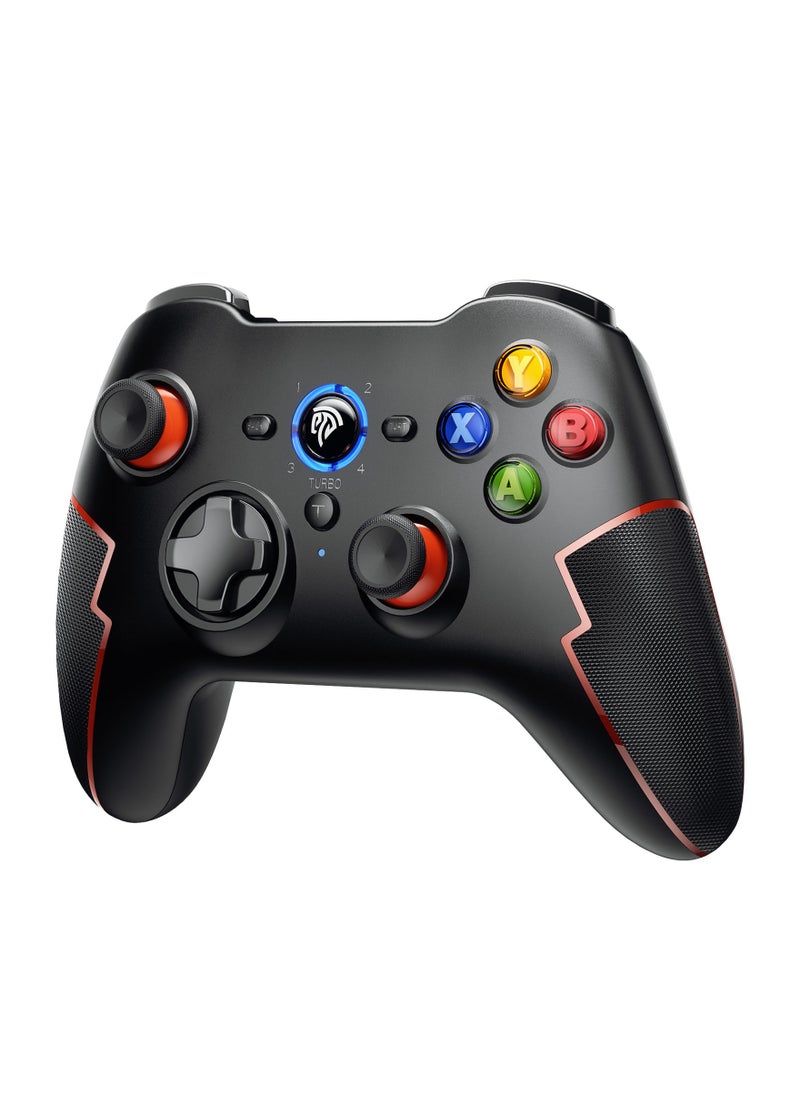 EasySMX - EasySMX Wireless PC Game Controller with High Accuracy Hall Triggers, Long Life Buttons, Comfort Design - Bluetooth Controller Joystick Compatible with PS3/Android/iPhone/iPad/Switch/Stesm Deck/Tesla - Image 1