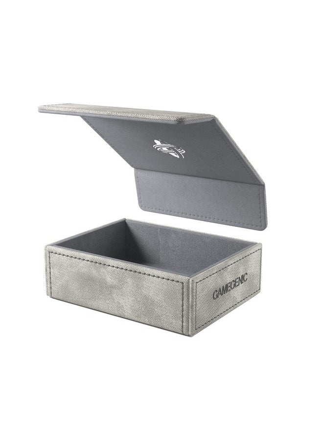 Gamegenic Gamegenic Token Keep - Premium Token Box for Safe Storage, Fits Dungeon 1100+ and Dungeon S 550+, Holds Tokens, Dice, and Cards, Fully Usable During Gameplay, Gray Color, Made  - Image 3