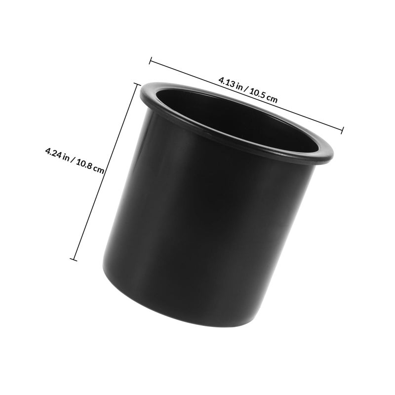 Universal Black Plastic Cup Holder Insert Anti Spill for Car Boat Golf Cart - Image 3