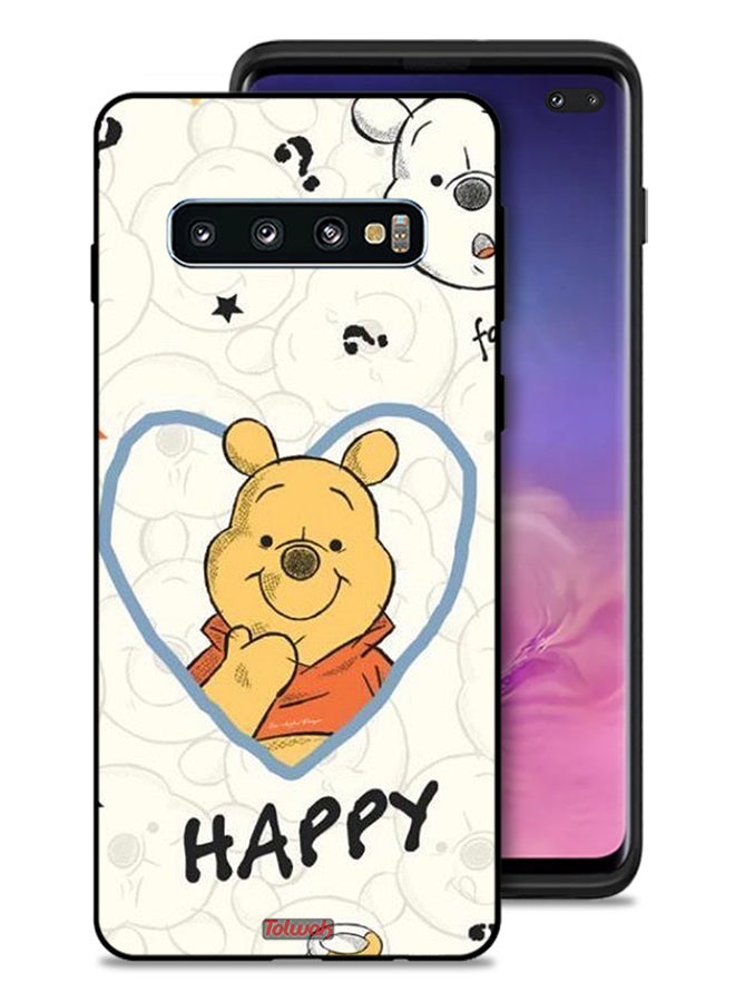 Tolwak Samsung Galaxy S10 Plus Protective Case Cover Pappy Bear - Image 1