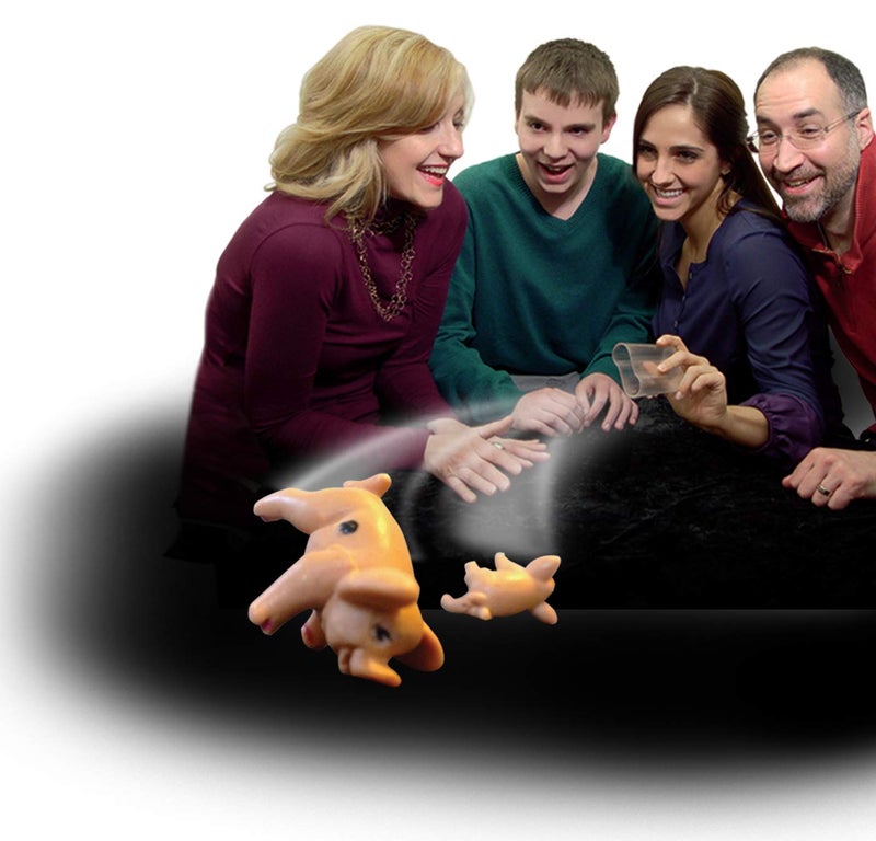 Winning Moves Pass The Pigs by Winning Moves Games USA, a Hilarious Pig Dice Game, Family Favorite for Over 40 Years, for 2 or more Players, Ages 7+ (1046) - Image 3