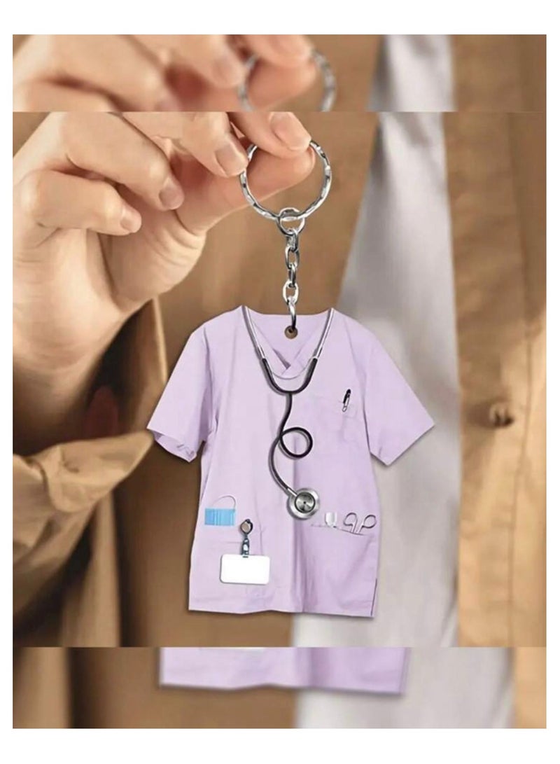 Acrylic keychain for nurse uniform - Image 1