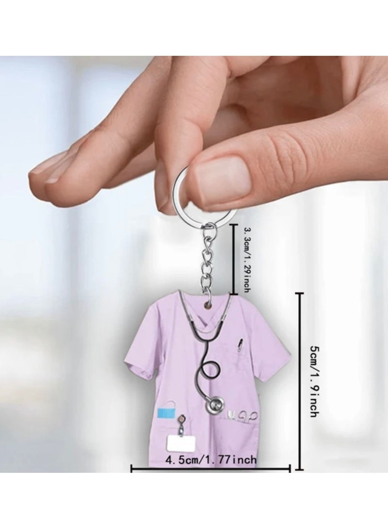 Acrylic keychain for nurse uniform - Image 3