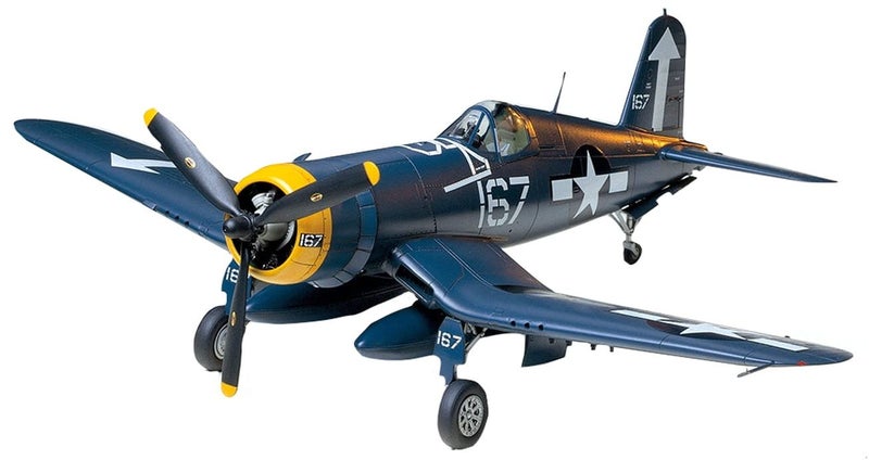 Tamiya 61061 148 Vought F4U1D Corsair Plastic Model Airplane Kit - Image 2