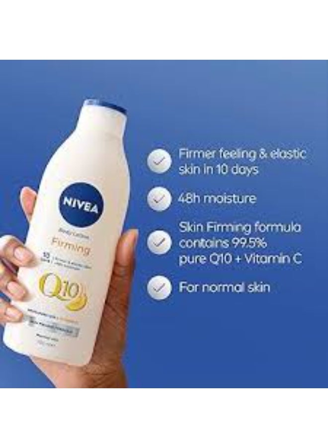 Nivea Q10+ Firming Body Lotion Vitamin C 400ml - Image 3