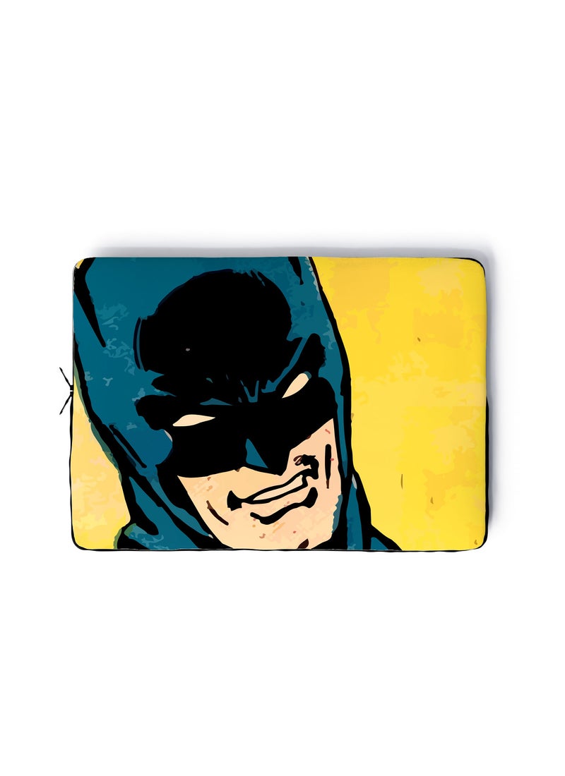 LOUD UNIVERSE Laptop Sleeve 13 inch Batman Dark Knight Retro Comic Funny Tablet Sleeve - Image 1
