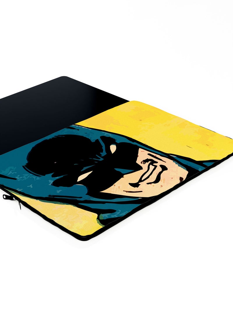LOUD UNIVERSE Laptop Sleeve 13 inch Batman Dark Knight Retro Comic Funny Tablet Sleeve - Image 3