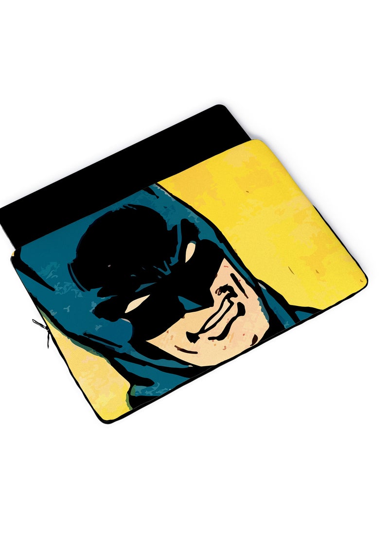 LOUD UNIVERSE Laptop Sleeve 13 inch Batman Dark Knight Retro Comic Funny Tablet Sleeve - Image 4
