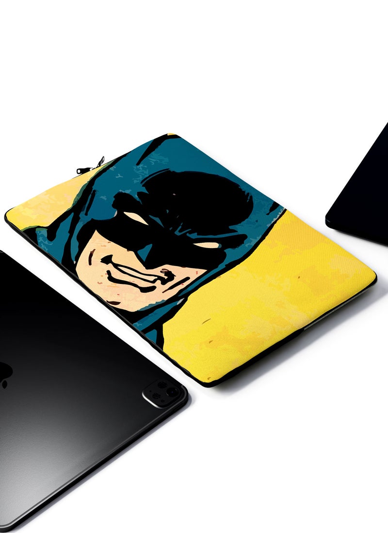 LOUD UNIVERSE Laptop Sleeve 13 inch Batman Dark Knight Retro Comic Funny Tablet Sleeve - Image 2