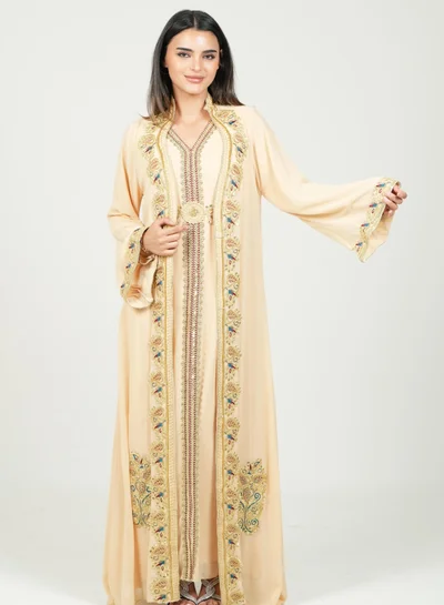 AL BENT AL SHARQIEH embroidered kaftan dress jalabia