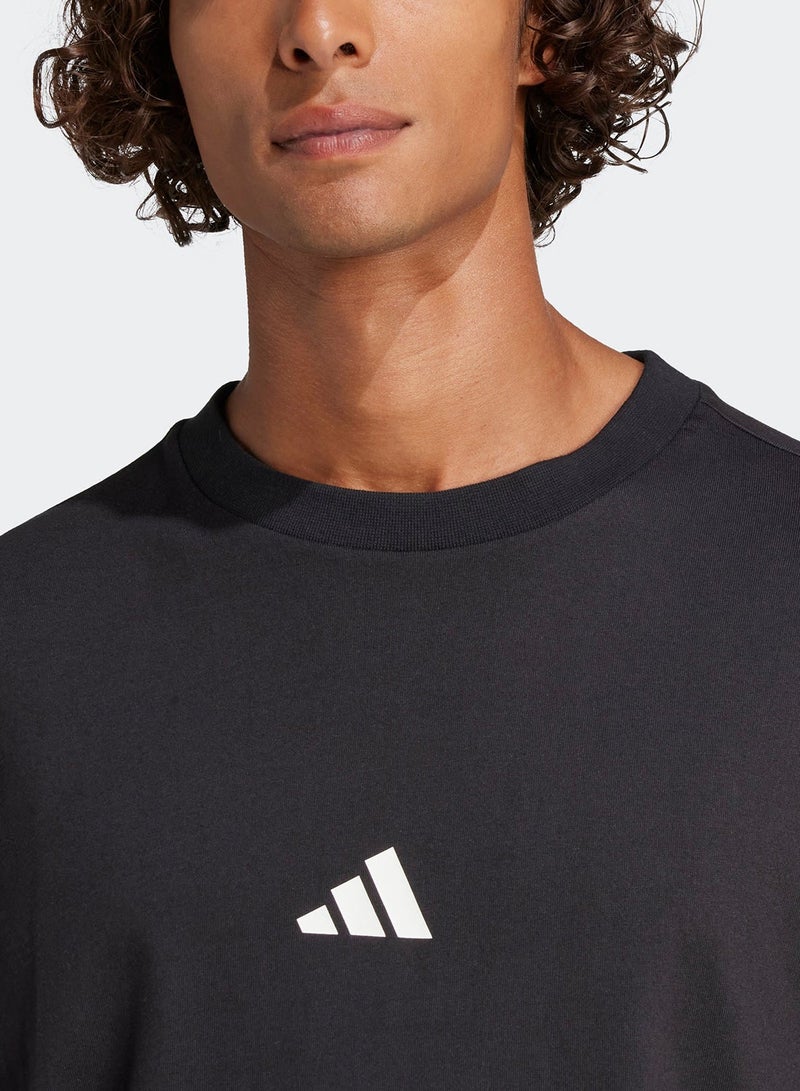 Adidas Future Icons Small Logo T-Shirt - Image 3