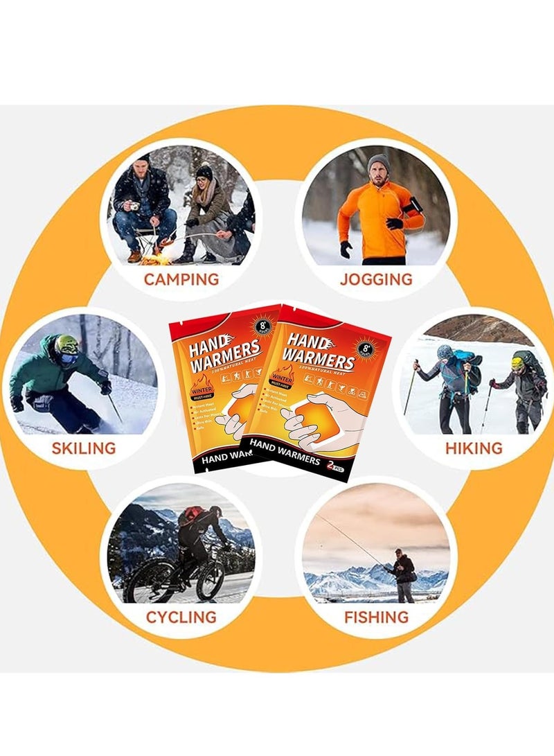 Hand Warmer Value Pack (10 PCS), Disposable Hand Warmers, 10 Hours Heating, Super Long Lasting - All Natural - Air Activated, for Body, Hands & Toes - Image 5