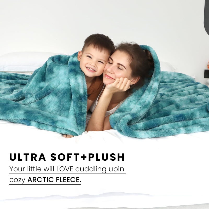 obinsm Plush Throw Blanket, Luxury Cozy Fleece Microfiber Cover for Sofa, Couch, Bed Styling, Soft Warm Lightweight Comfort Blanket, Modern Home Decor, Travel Camping Gifts - Image 4