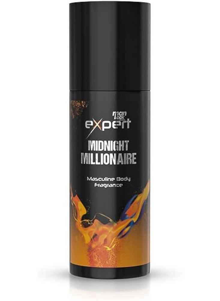 إيفا مان لوك إكسبيرت ميدنايت مليونير ماسكولين بودي 150 مل