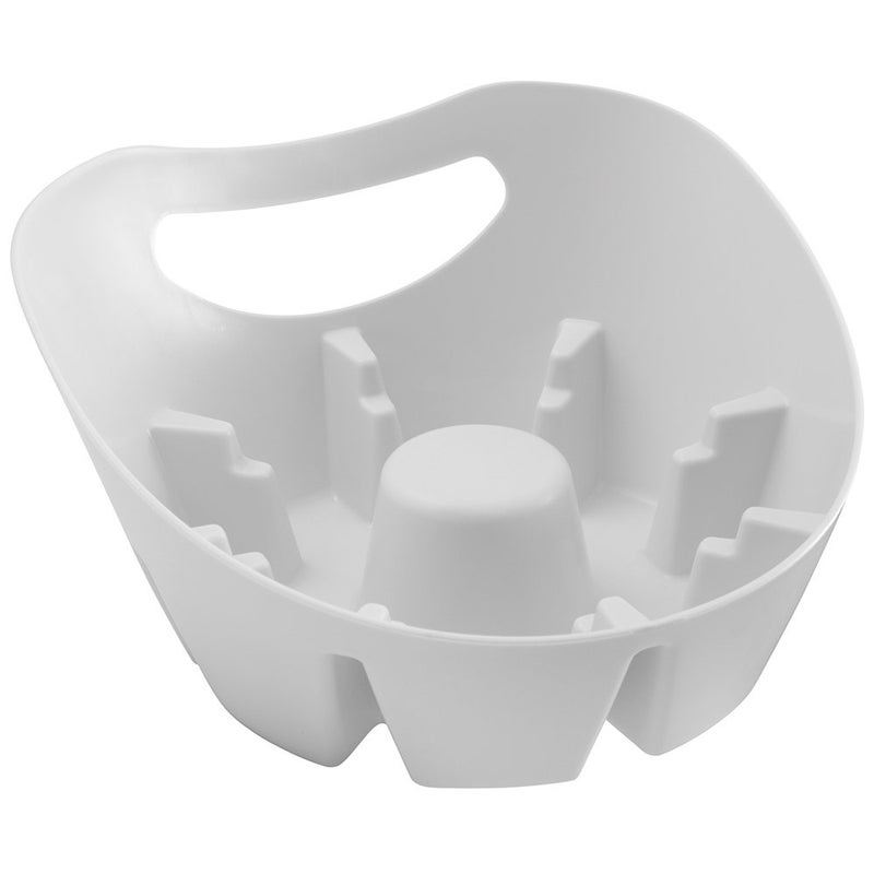 Plumb Craft Universal Plunger Holder Drip Tray  White (1 Pack) - Image 1