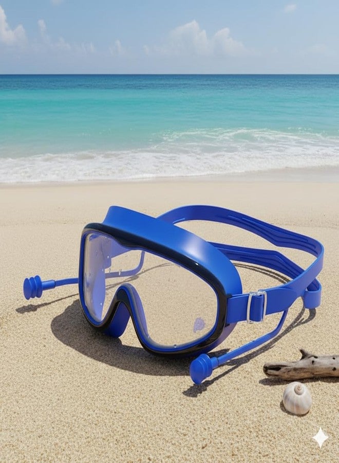 STARLIX Leak-Proof Clear Vision Swim Goggles Professional Swimming Goggles for Adults - Anti-Fog, Waterproof, UV Shield Lenses Comfort Fit Swim Goggles with Ear Plugs - Crystal Clear View Underwater - Image 2
