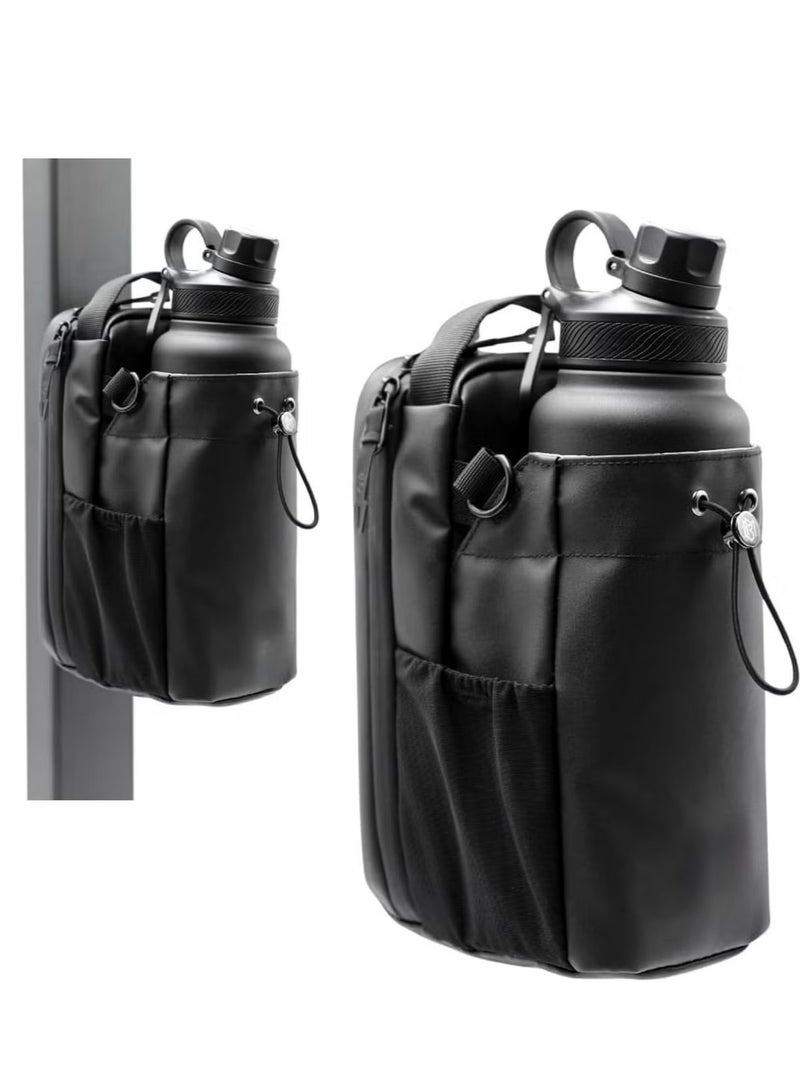 NEXORA SR Nexora - Magnetic Bottle Bag Sling Bag for Men and Women | Magnetic Gym Bag for Gym, Travel, Work, and Sports | Keep Your Items off the Dirty Gym Floor With Magnetic Attachment - Image 1