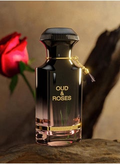 Ahmed Al Maghribi Oud and Roses Perfume EDP 60 ML  - Image 3