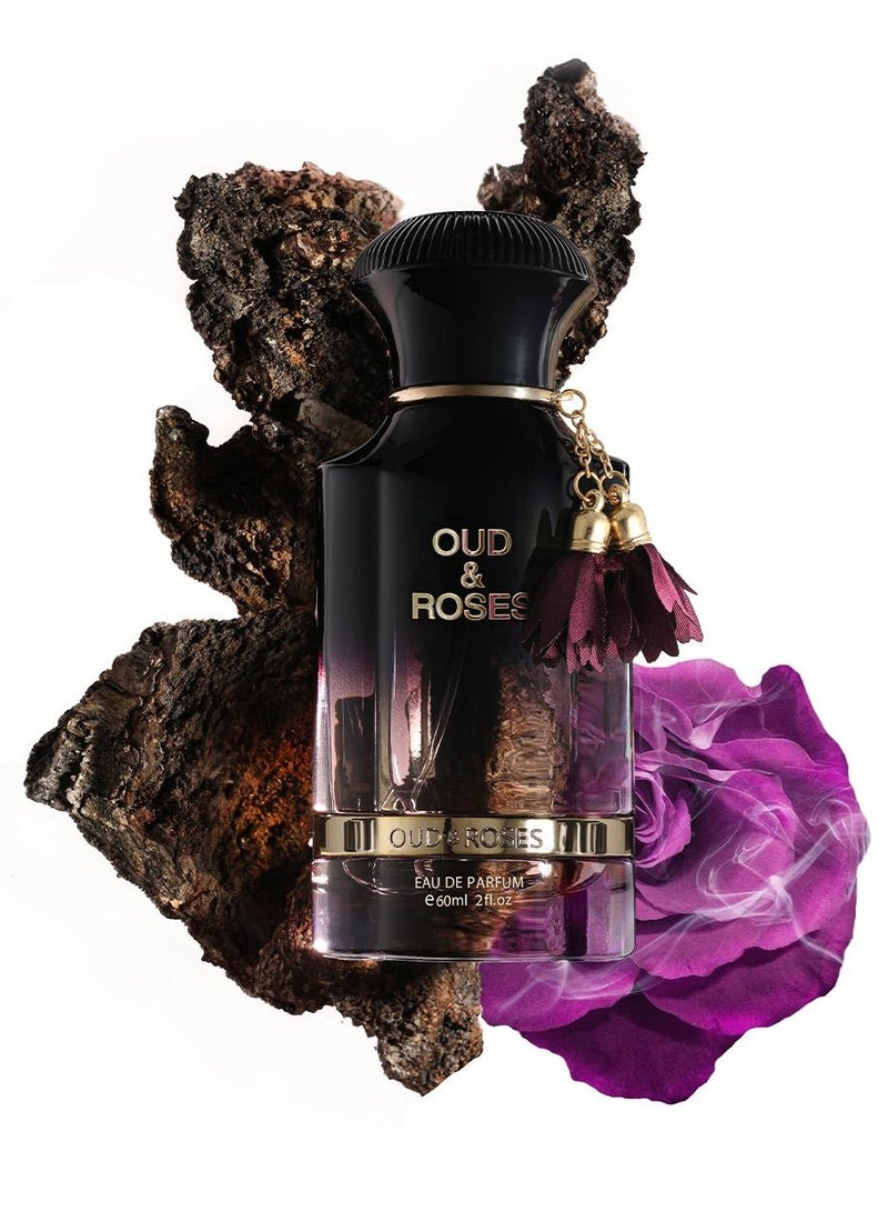Oud and Roses Extrait De Parfum, 60 ML