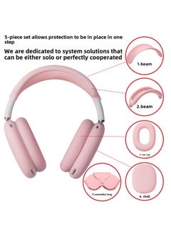 Generic For Apple Airpods Max Silicone Head Beam Protective Cover Beam Dust-proof Bluetooth Headset Ear Movers-Specifications:White Head Beam  - Image 3