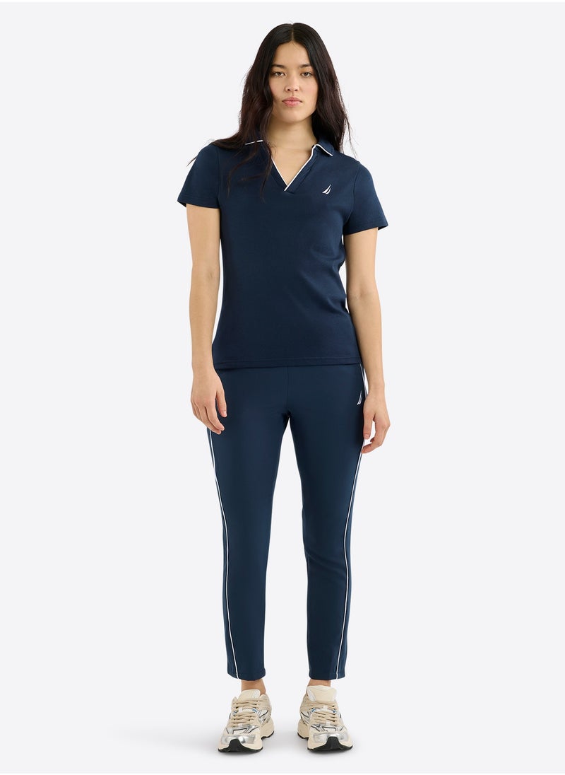 NAUTICA - Essential Regular Fit Premium Cotton Logo Polo Shirt - Image 1