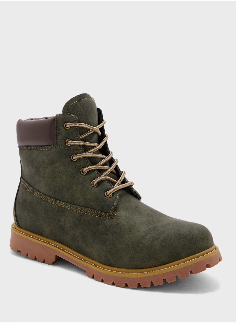 Robert Wood Utility Boots