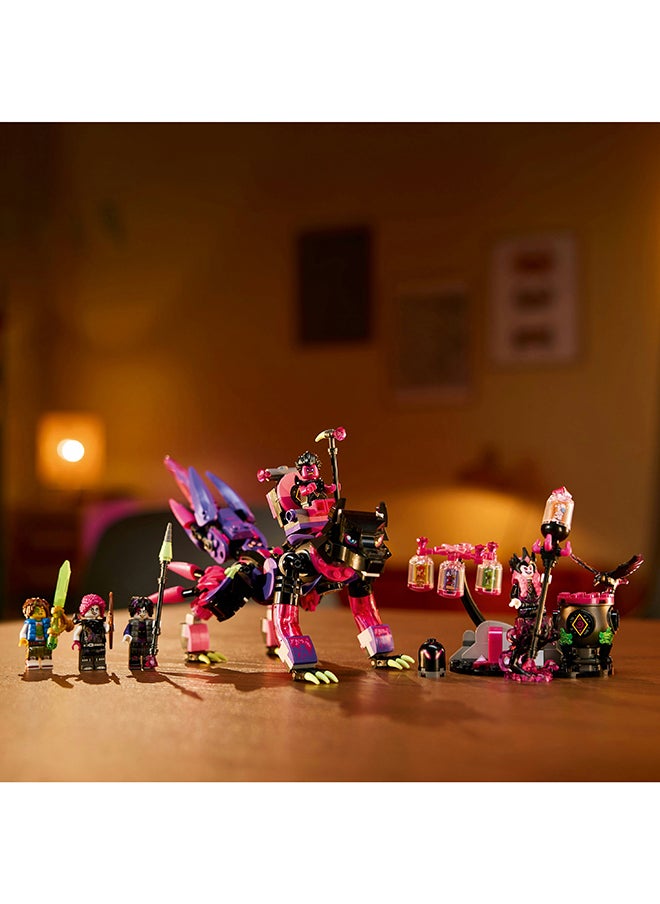 ليغو - مخلوقات كوابيس ساحرة العدم من LEGO® DREAMZzz™‍‌‎، ألعاب سحرية للأطفال، يمكنكم البناء على هيئة مرجل أو شخصية ذئب أو غراب، مجموعة لعب خيالية للصبيان والبنات بعمر 9 سنوات أو أكثر 71483 (457 قطعة) - Image 1