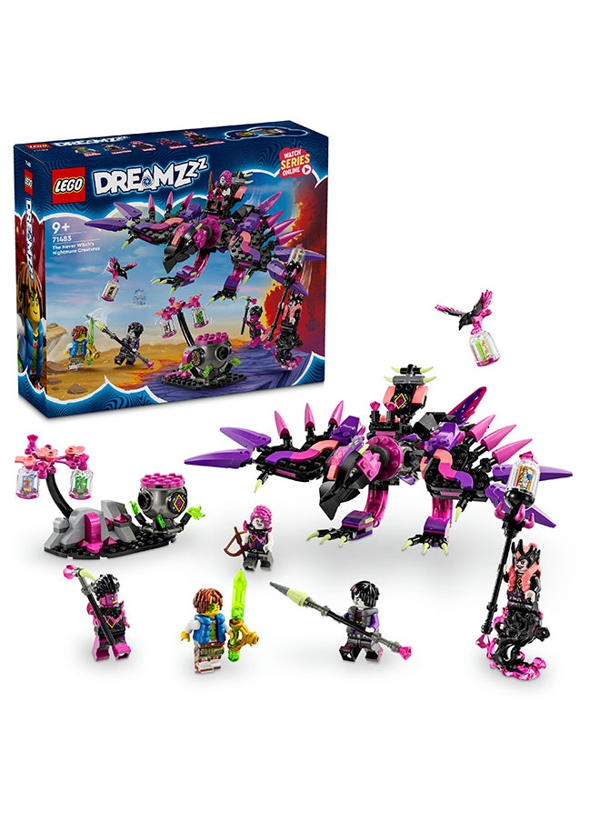 Dreamzzz The Never Witch’S Nightmare Creatures, Magical Toys For Kids, Build As Cauldron, Wolf Or Raven Figures, Fantasy Playset For Boys And Girls Aged 9 And Over 71483 (457 Pieces) - pzsku/Z0446EA626F5CD6318D03Z/45/_/1721737031/f1d1004d-569b-43f1-961c-d74ff4b6d14e