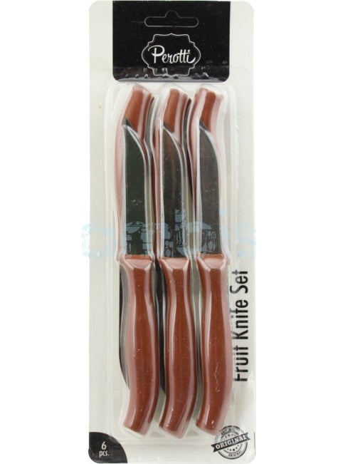 6-Piece Fruit Knife - Brown - pzsku/Z044707190107BADD7391Z/45/_/1740631630/0d007650-2c10-43d9-9961-1be8f7152676