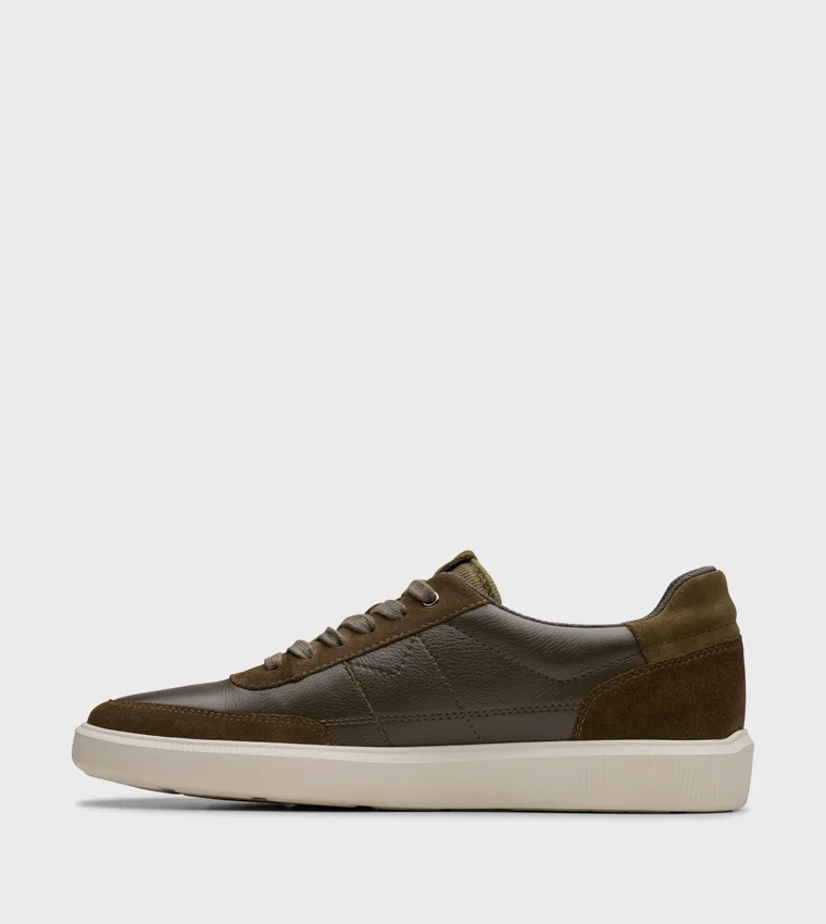 clarks Brodin Lo Olive Leather