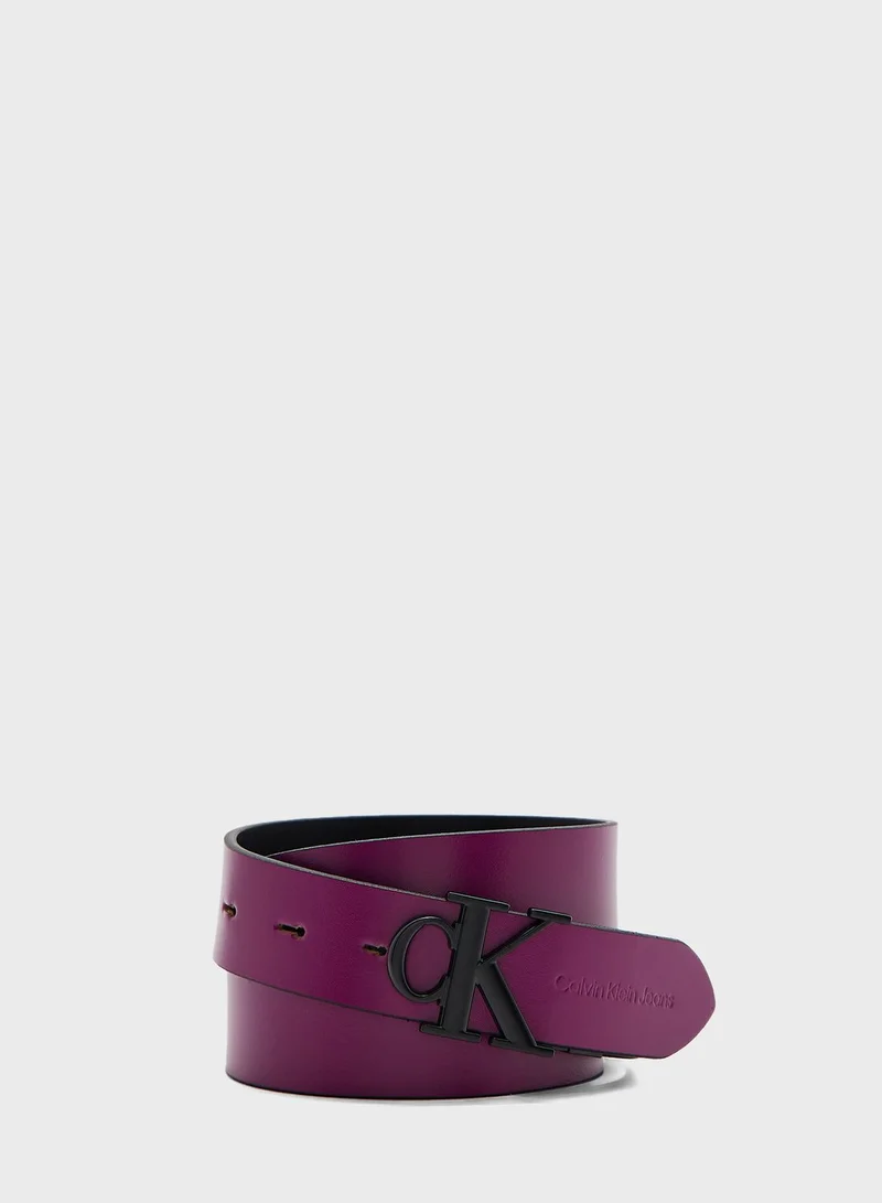 CALVIN KLEIN Logo Detailed Belt
