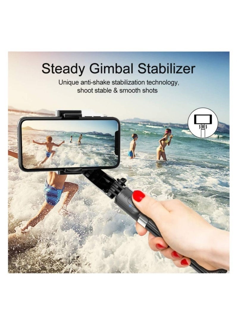 Gravity 360¬∞ Rotation Tripod with Wireless Remote, Portable Phone Holder, Auto Balance 1-Axis Gimbal for Smartphones Tiktok Vlog Youtuber Live Video Record - Image 2