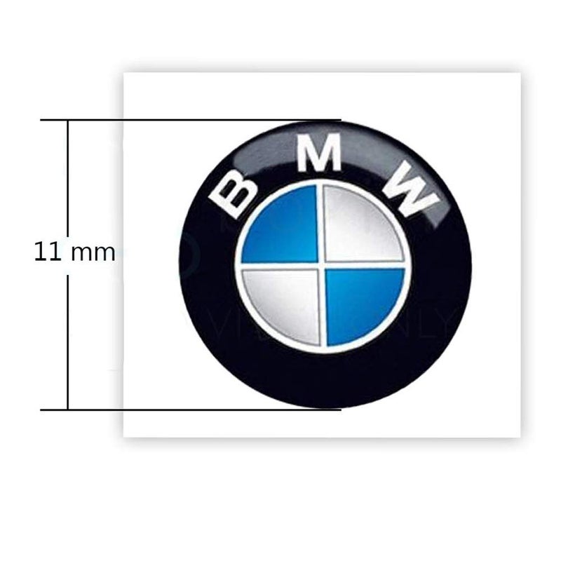 BMW Key FOB Roundel Emblem 11MM 66122155753 - Image 2