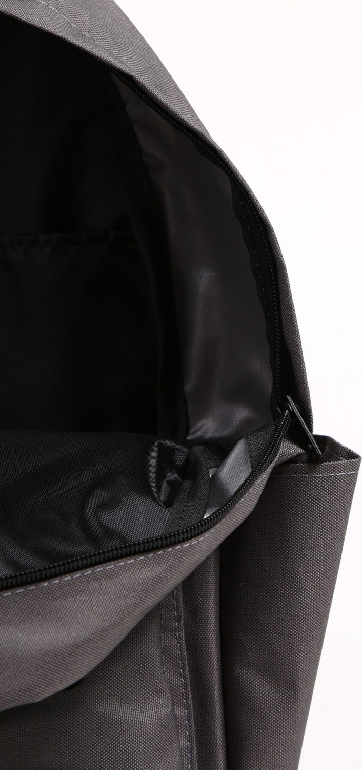 No Fear Gray Boy Backpack Double Compartment Backpack  - Image 4