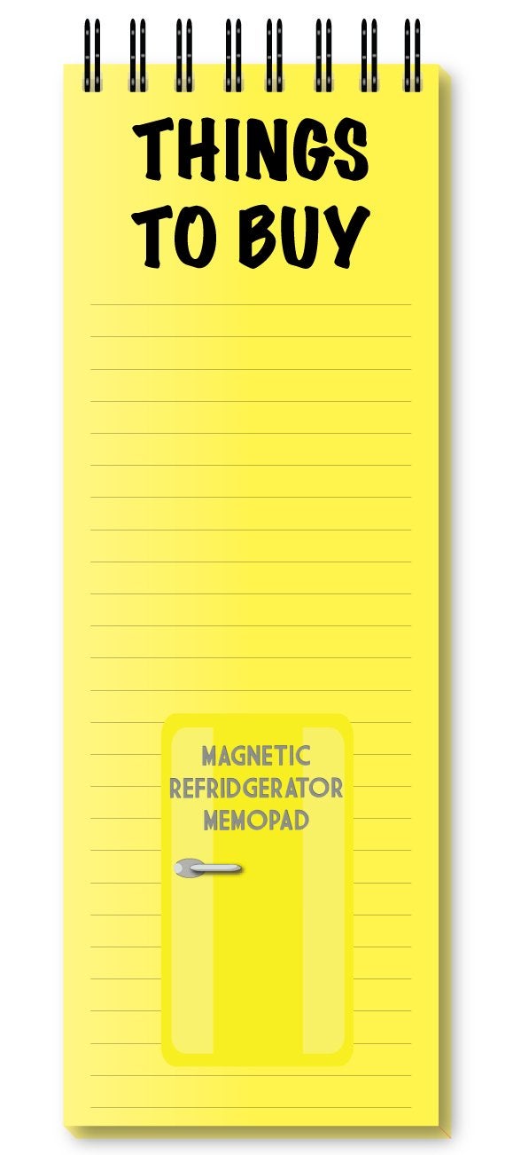 Nourish Paper Fridge Magnet (YELLOW) - Image 1