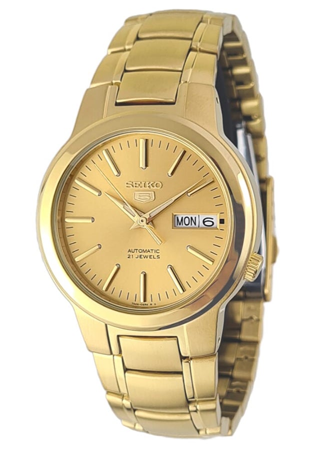 Seiko Classic 21 Jewels 37 mm Stainless Steel Watch for Men SNKA10K1 - Image 1